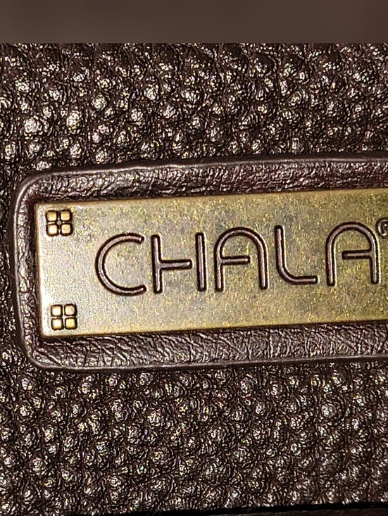 Chala Paw Print Cell Phone Crossbody Bag Maroon/Burgundy - EUC - Picture 11 of 11